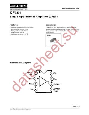 KF351 datasheet  